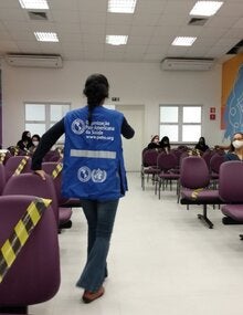 OPAS organiza treinamento na Casa da Mulher Brasileira, em São Paulo