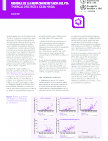 Abordaje de la farmacorresistencia del VIH: Tendencias, directrices y acción mundial; 2017