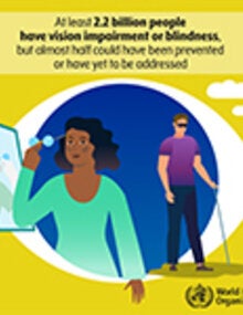 Social Media: At least 2.2 billion people have vision impairment or blindness...