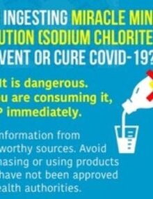 Infographic: Can ingesting miracle mineral solution (sodium chlorite) prevent or cure COVID-19?