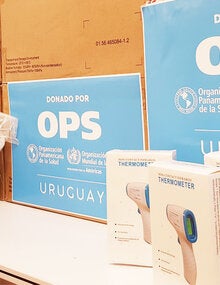  Termómetros donados