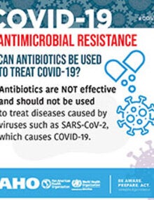 Social media postcards: Can Antibiotic Be Used To Treat COVID-19?