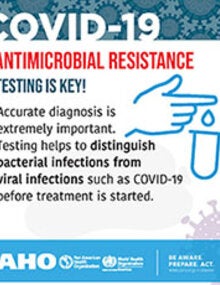 Social Media Postcards - Antimicrobial Resistance: Testing is key!