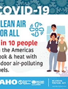 Social Media - Clean Air for All: 1 in 10 people in the Americas cook & heat...