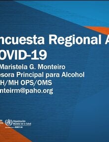 Encuesta Alcohol y COVID-19 - Maristela Monteiro