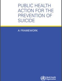 Public health action for the prevention of suicide: a framework