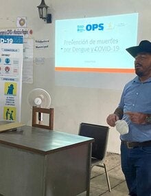 Capacitación comunicación de riesgo canal seco hnd