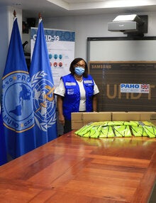 PAHO and FCDO Handover to Ministry of Health