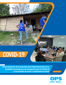 Sistematización de la respuesta de la Representación en la República Dominicana a la emergencia por la COVID-19 en el período de enero a septiembre de 2020