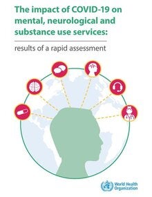 The impact of COVID-19 on mental, neurological and substance use services