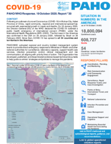 COVID-19 - PAHO/WHO Response, Report 30