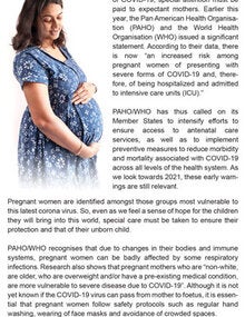 A Mother's Love. COVID-19 Awareness