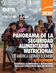 Portada Panorama de la seguridad alimentaria y nutricional en América Latina y el Caribe 2020