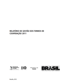 Relatório de Gestão dos Termos de Cooperação - 2011