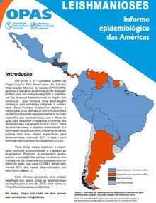 Leishmanioses. Informe Epidemiológico das Américas, dezembro 2020