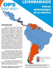 Leishmaniasis. Informe Epidemiológico de las Américas, diciembre 2020 