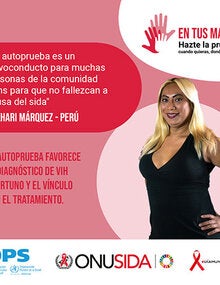 Tarjetas para Redes Sociales: Día Mundial de la Lucha contra el Sida 2020 - En tus manos. Hazte la prueba - 8