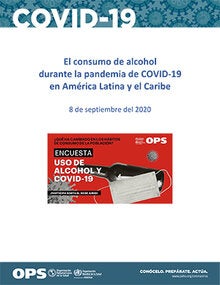 El consumo de alcohol durante la pandemia de COVID-19 en América Latina y el Caribe, 8 de septiembre del 2020