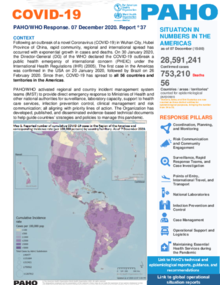 COVID-19 - PAHO/WHO Response, Report 37