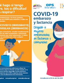 Plegable embarazo y COVID-19