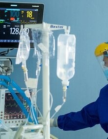 Health worker. Photo credit: Gerardo Cárdenas