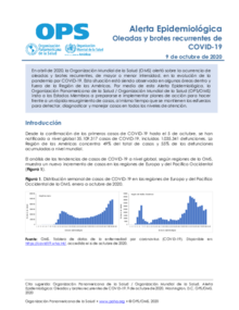 Alerta Epidemiológica: Oleadas y brotes recurrentes de COVID-19 - 9 de octubre de 2020
