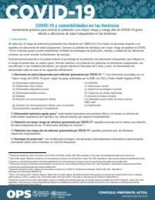 COVID-19 y comorbilidades en las Américas