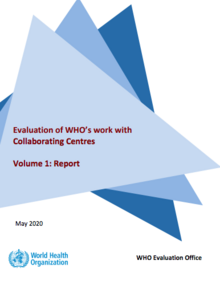Avaliação do Trabalho da OMS com Centros Colaboradores (2020)