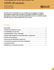 acceptance and demand guidance