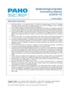 Epidemiological Update: Coronavirus disease (COVID-19) - 11 March 2021