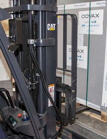 COVID-19 vaccine shipment arrivals