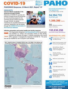 COVID-19 - PAHO/WHO Response, Report 47 (23 March 2021)