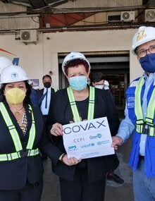 Llegan vacunas a Guatemala