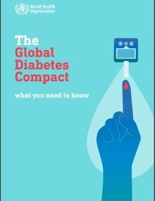 Cover of the booklet The Global Diabetes Compact, What you need to know