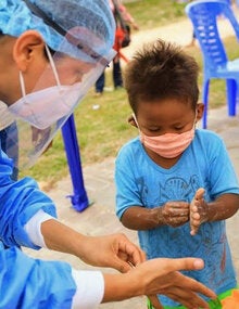 Child limited access to water