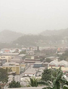 VCT volcano view Kingstown