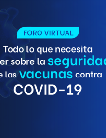 El evento se realizó de forma virtual y fue transmitido en vivo por Facebook OPS/OMS Costa Rica