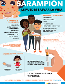 Vacuna a tu niño contra el sarampión 