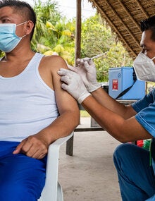 COVID-19 vaccination in the Americas