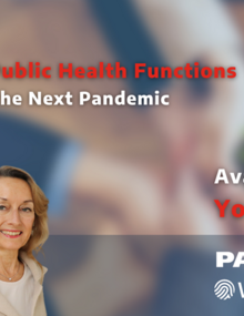 Webinario sobre funciones esenciales de salud pública