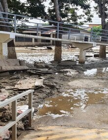 Establecimiento_Salud-Lima, Cortes_Afectado por las tormentas 2020