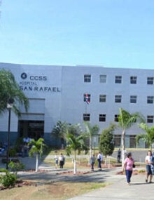 Photo of a hospital in Costa Rica