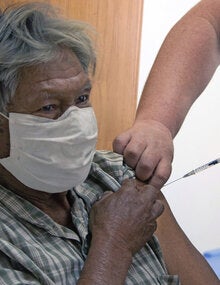 Vaccination of indigenous communities in Paraguay