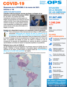 COVID-19 - Respuesta de la OPS/OMS Reporte 46 (8 de marzo del 2021)
