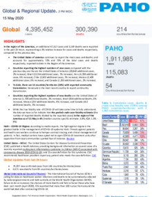 PAHO COVID-19 Daily Update: 15 May 2020 