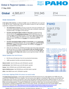 PAHO COVID-19 Daily Update: 17 May 2020 