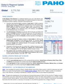 PAHO COVID-19 Daily Update: 29 May 2020 