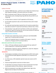 PAHO COVID-19 Daily Update: 30 January 2020