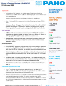 PAHO COVID-19 Daily Update: 11 February 2020