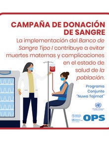 gráfica mujer donando sangre